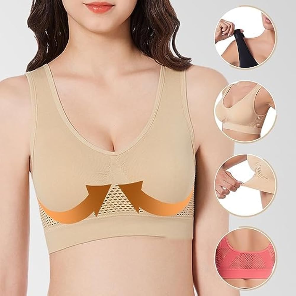 Buy 2 Get 1 Free Breathable Cool Liftup Air Bra