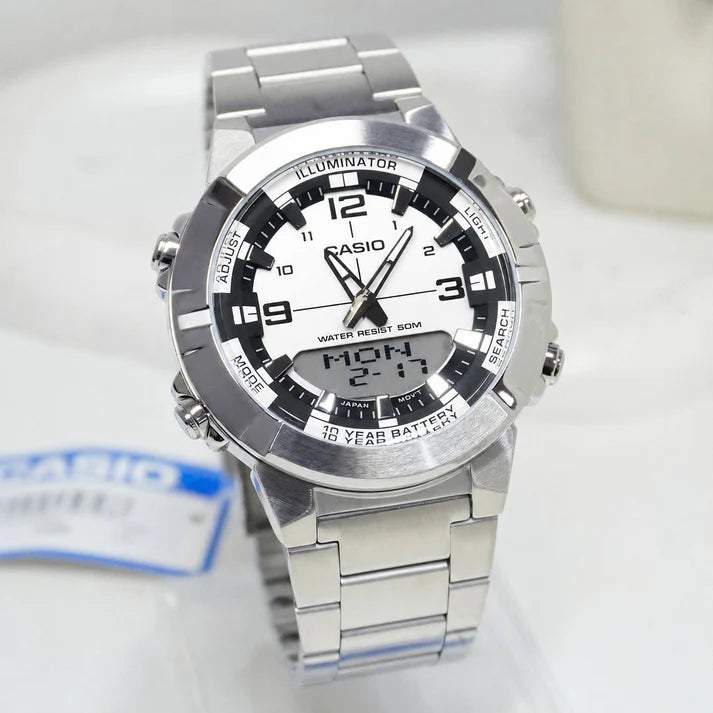 Original Casio AMW 870D With Box | ساعة كاسيو الأصلية AMW-870D مع العلبة